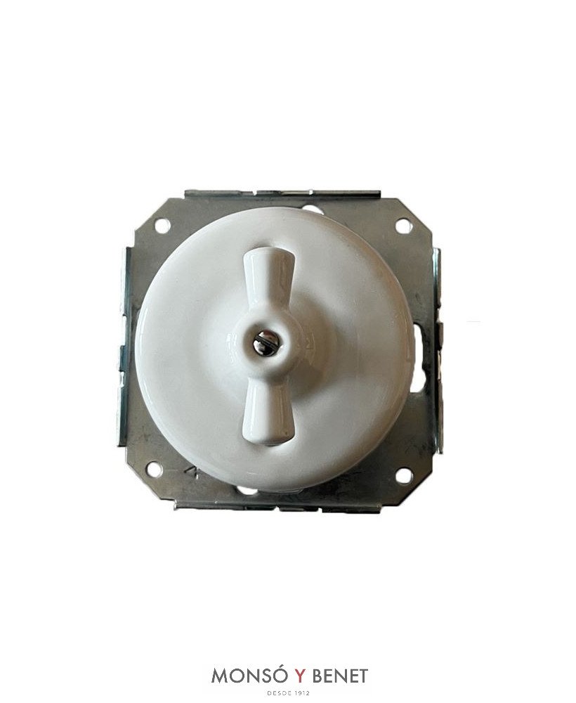 CRUZAMIENTO 9202PB PORCELANA BLANCO EMPOTRAR FBDE