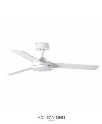 BARTH Ø1320 MM BLANCO 3 PALAS 24W