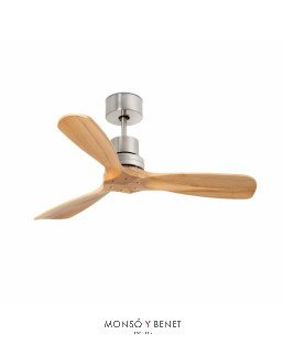 MINI LANTAU DC Ø1060mm NIQUEL MATE 3 PALAS PINO