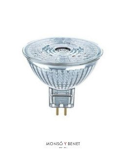 BOMBILLA LED DICROICA 50mm. OSRAM 08OD3B GU5.3 3000K 36º