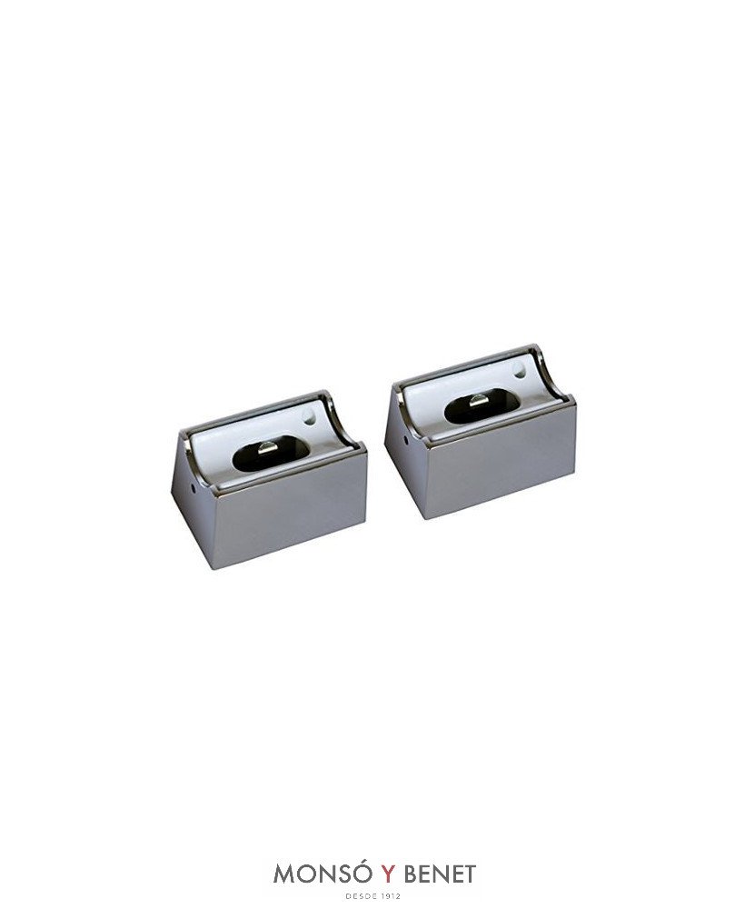 APLIQUE DOS PORTALAMPARAS METALICOS LINESTRA OMEGA 2-2 C