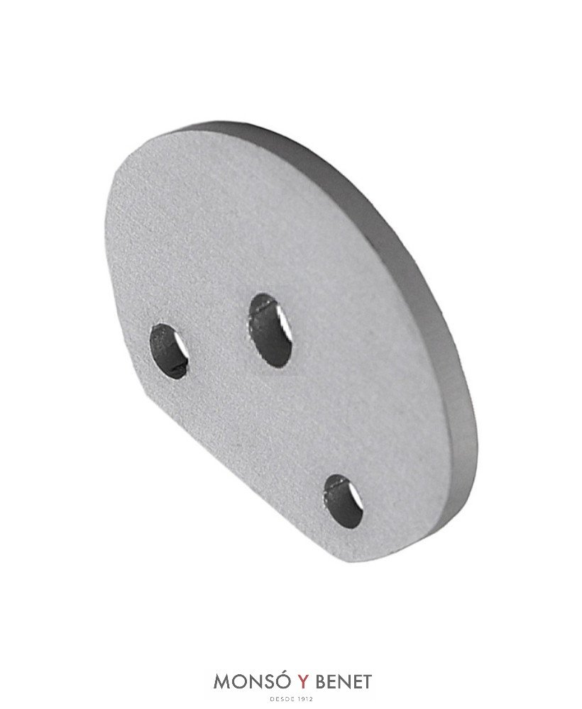 TAPA CON AGUJERO PASACABLE PARA PERFIL TORINO DE DIFUSOR DE