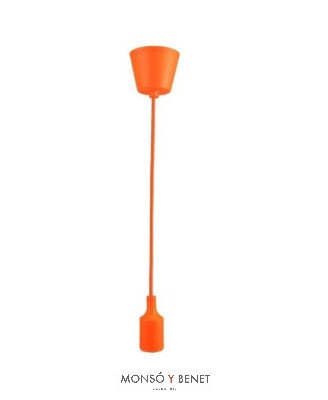 COLGANTE LAMPARA 7207-T NARANJA