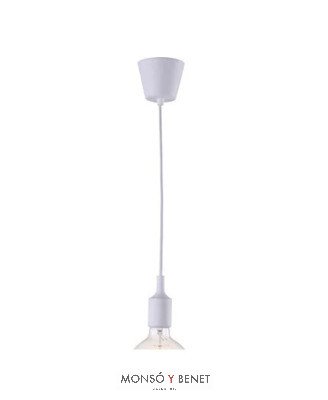 COLGANTE LAMPARA 7207-T BLANCO