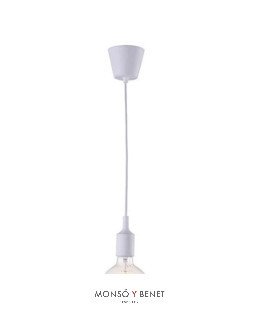 COLGANTE LAMPARA 7207-T BLANCO