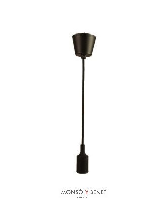 COLGANTE LAMPARA 7207-T NEGRO