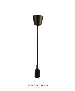 COLGANTE LAMPARA 7207-T NEGRO