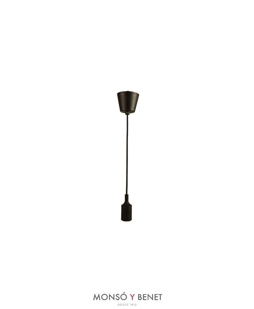 COLGANTE LAMPARA 7207-T NEGRO