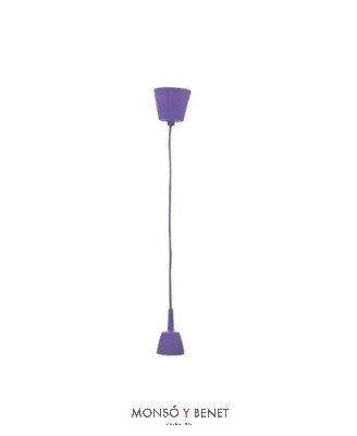 COLGANTE LAMPARA 7207-T MORADO