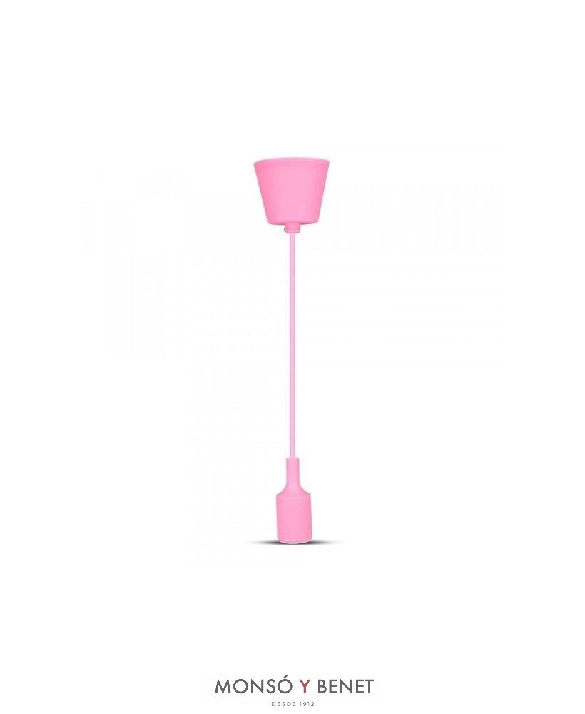 COLGANTE LAMPARA 7207-T ROSA