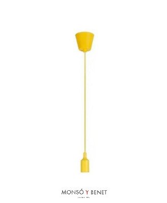 COLGANTE LAMPARA 7207-T AMARILLO