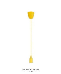 COLGANTE LAMPARA 7207-T AMARILLO