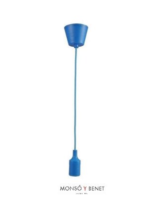 COLGANTE LAMPARA 7207-T AZUL