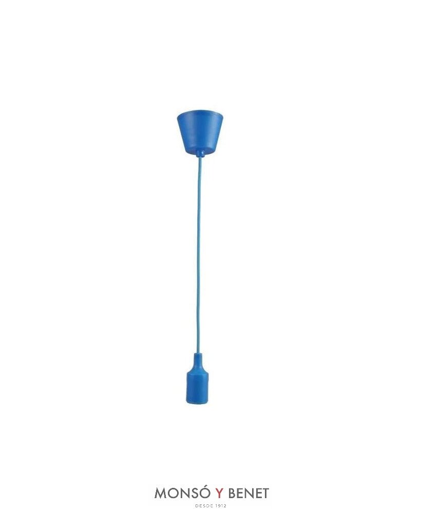 COLGANTE LAMPARA 7207-T AZUL