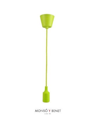 COLGANTE LAMPARA 7207-T VERDE