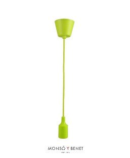 COLGANTE LAMPARA 7207-T VERDE
