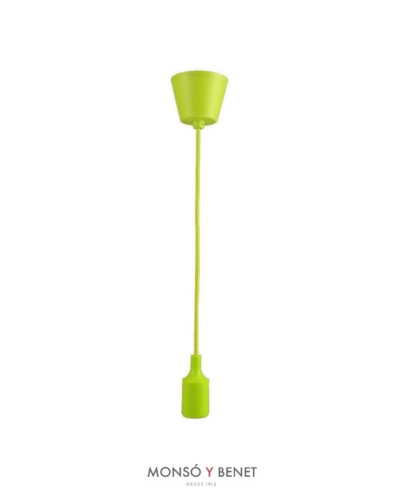 COLGANTE LAMPARA 7207-T VERDE