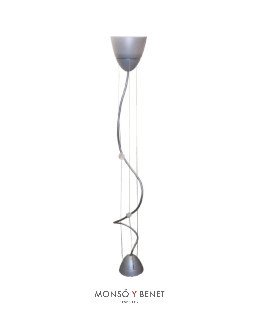 COLGANTE LAMPARA No. 7209 PLATA