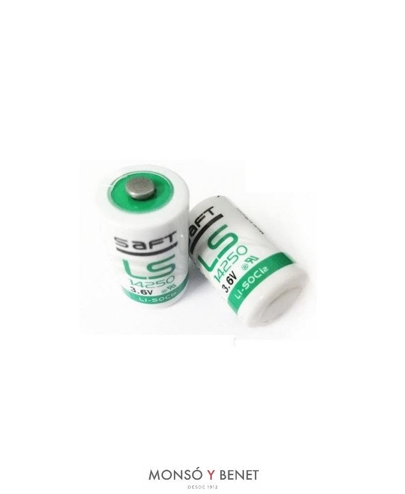 PILA LITIO 1/2AA LITIMAA 1200mA./3.6V