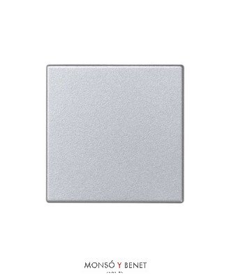 PLACA GRANDE CIEGA 26656 ALUMINIO