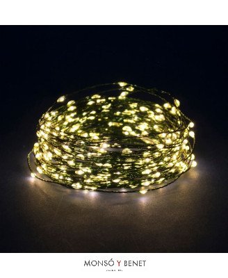 GUIRNALDA 180 LEDS BLANCO CÁLIDO 18 mts. A18157