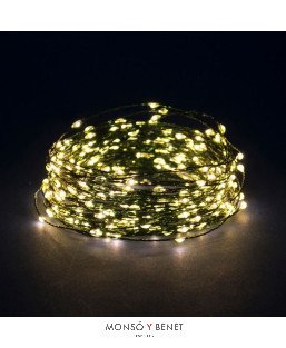 GUIRNALDA 180 LEDS BLANCO CÁLIDO 18 mts. A18157