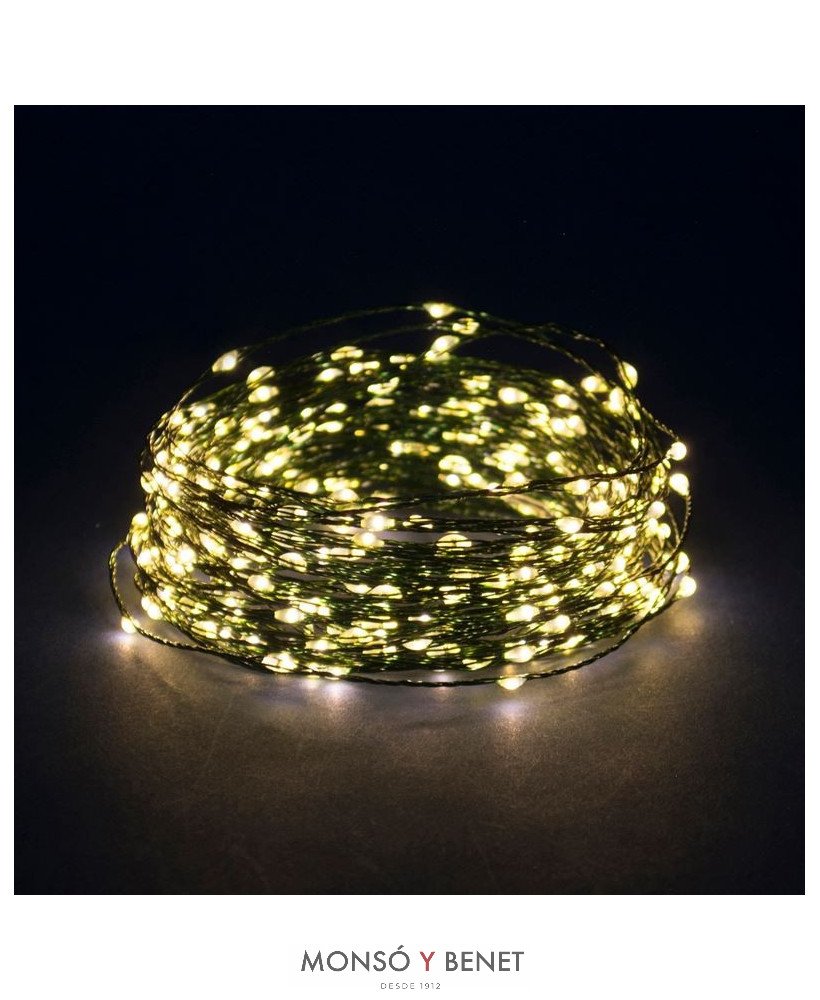 GUIRNALDA 180 LEDS BLANCO CÁLIDO 18 mts. A18157