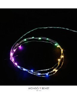 GUIRNALDA 100 LED COLOR SURTIDO RGB A10909 IP44