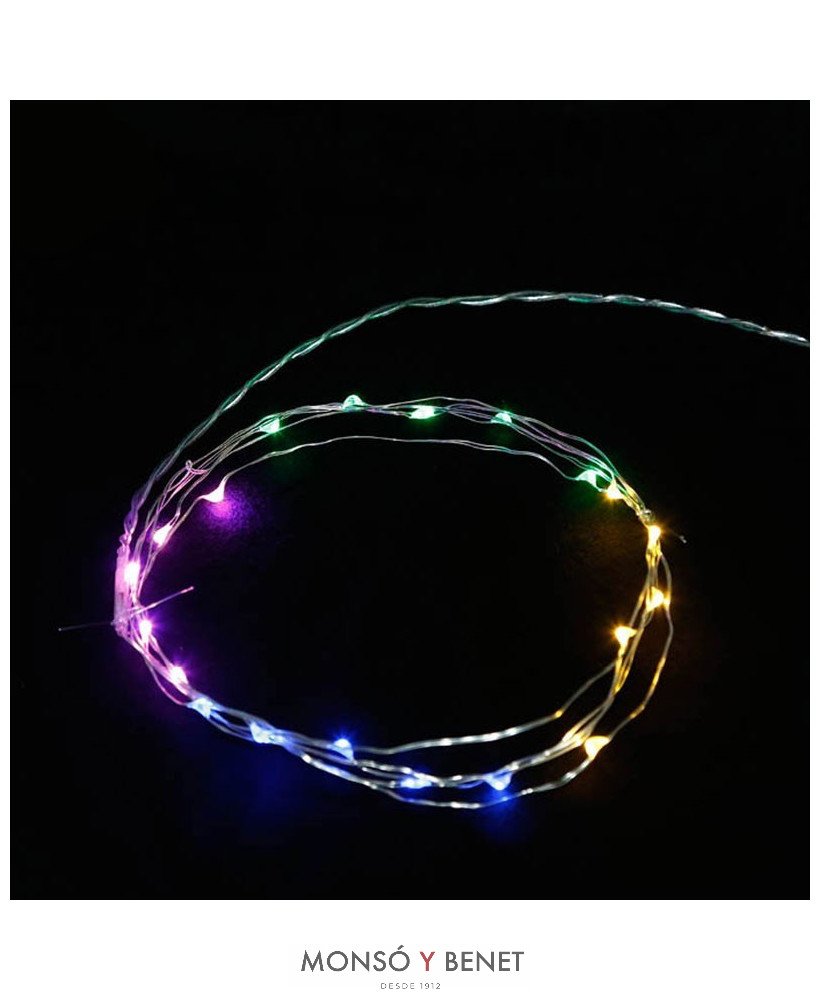 GUIRNALDA 100 LED COLOR SURTIDO RGB A10909 IP44