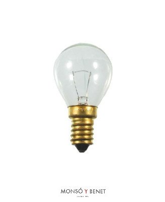BOMBILLA ESFERICA HORNO 230V 40W E14