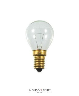 BOMBILLA ESFERICA HORNO 230V 40W E14