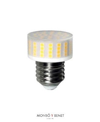 BOMBILLA LED TUBULAR 230V 9W E27 10PH3N 3000K