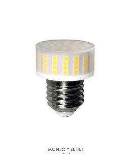 BOMBILLA LED TUBULAR 230V 9W E27 10PH3N 3000K