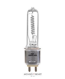 BOMBILLA ESCENARIO FEP 93734 230V 1000W G9.5