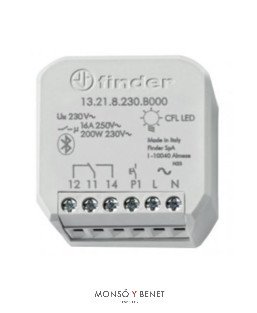 TELERRUPTOR BLUETOOTH MULTIFUNCIÓN 1 CONTACTO SECO 16A