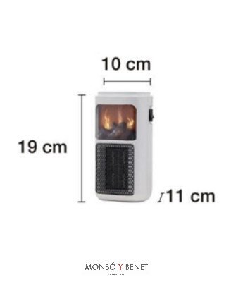 ESTUFA MINI CALEFACTOR CERAMICO CM-9070