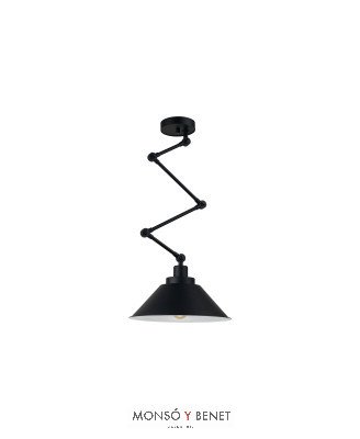 COLGANTE ARTICULADO PANTOGRAPH-26 NEGRO