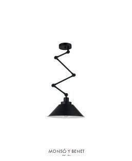 COLGANTE ARTICULADO PANTOGRAPH-26 NEGRO