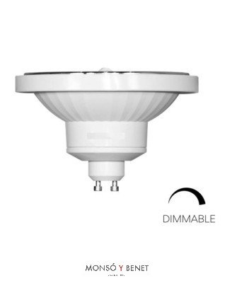 BOMBILLA AR111 LED 13R14U 230V 13W 45g. DIMABLE GU10 4000K