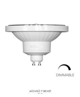 BOMBILLA AR111 LED 13R14U 230V 13W 45g. DIMABLE GU10 4000K