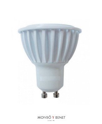 BOMBILLA LED DICROICA 50mm. 230.GU10 020DZU AZUL