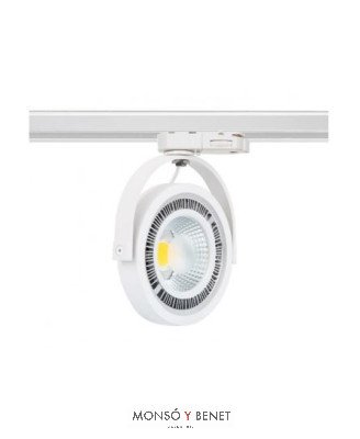 FOCO CARRIL GU10 AR111 PC-915 B BLANCO