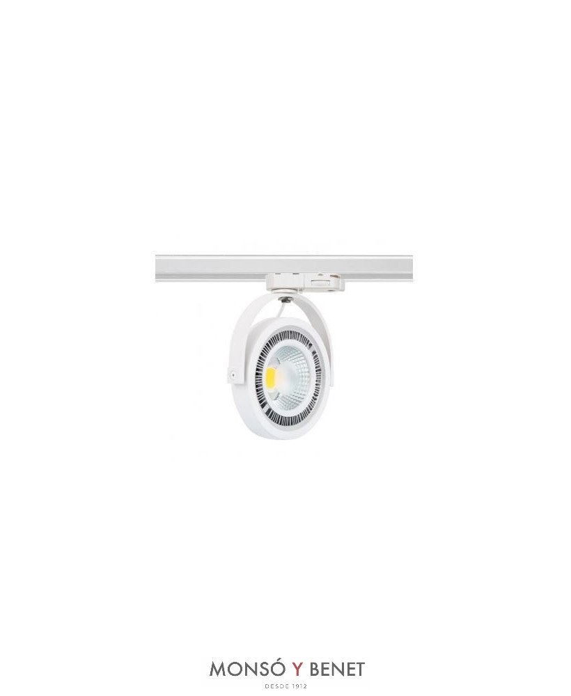 FOCO CARRIL GU10 AR111 PC-915 B BLANCO