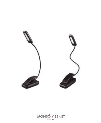 LINTERNA PINZA LED LP-2184 COLOR NEGRO