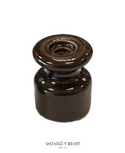 AISLADOR PORCELANA No. 6103-24 MARRON