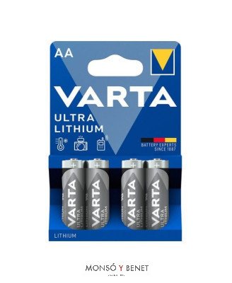 BLISTER 4 PILAS LITIO LTR06B