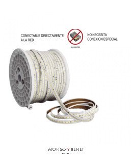 ROLLO 50M.TIRA LED MP-230 NN 4000K DIRECTA A 230V DIMABLE