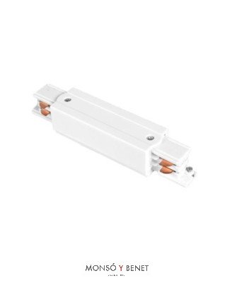 UNION CON CONTACTO Y CAJA CARRILES TIPO EUTRAC 97022 BLANCO