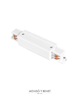 UNION CON CONTACTO Y CAJA CARRILES TIPO EUTRAC 97022 BLANCO