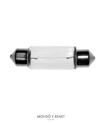 BOMBILLA AUTO 6405 12V 5W 11x44mm.
